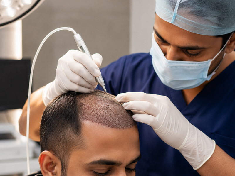 Post Procedure Aftercare - FUE and DHI Hair Transplant Chennai